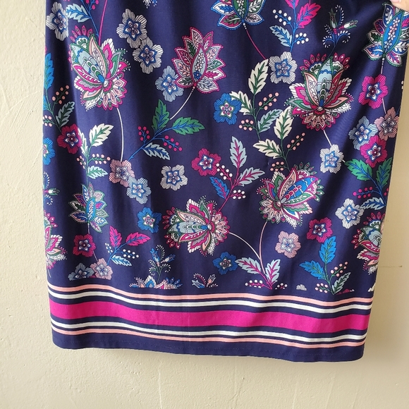 ELIZA J Floral Stripe Sheath Dress - Picture 8 of 10